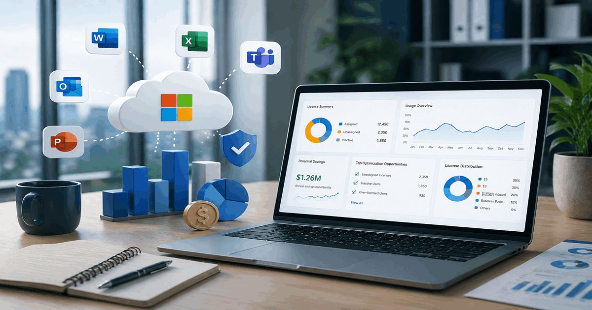 Optimize Microsoft 365 Licensing Costs illustration